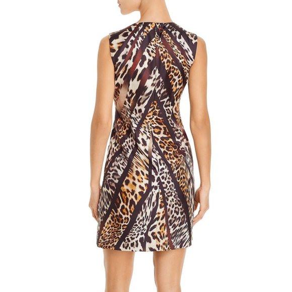 NEW Kobi Halperin leopard illusion dress, M - Picture 2 of 6